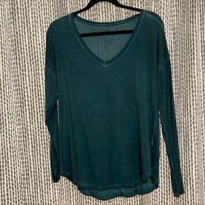 Teal AEO Long Sleeve